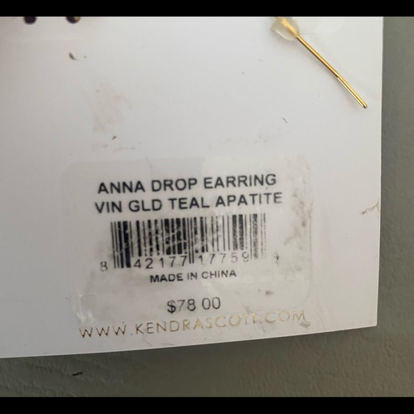 New Kendra Scott Ana drop earrings - Picture 4 of 4